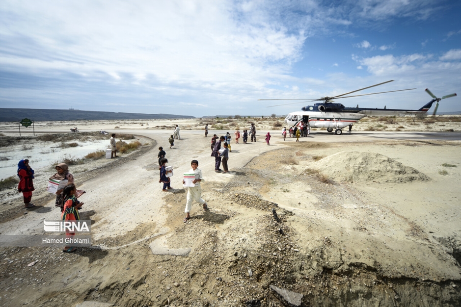 امدادرسانی به سیل زدگان جنوب سیستان وبلوچستان