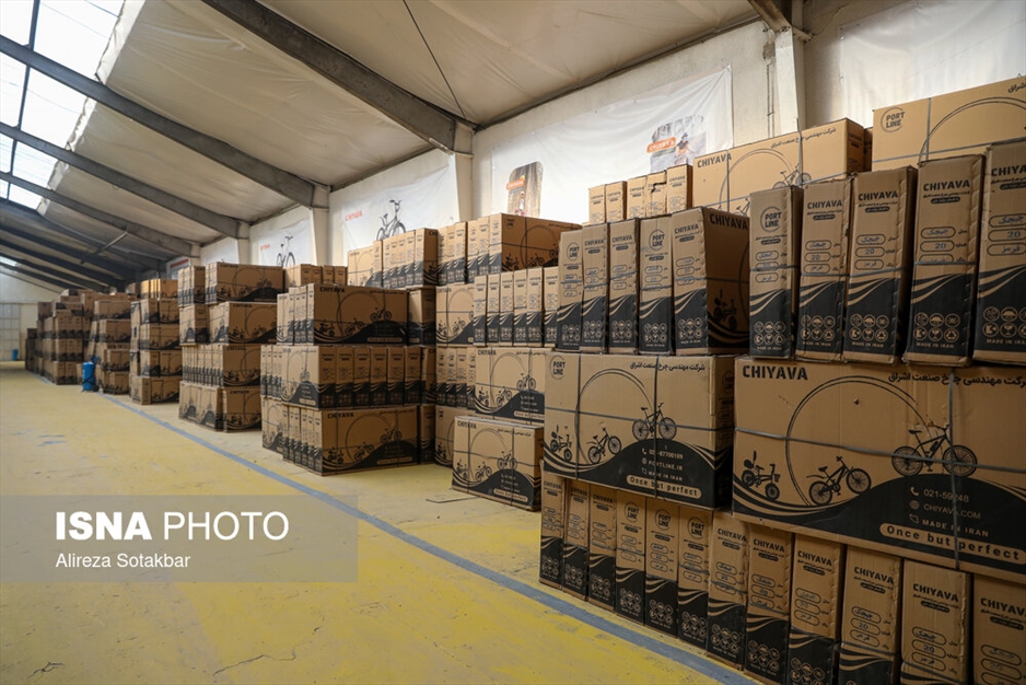 مراسم افتتاح کارخانه دوچرخه سازی زندانیان قزلحصار