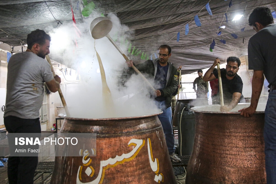پخت سمنو در شیراز