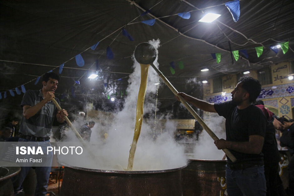 پخت سمنو در شیراز