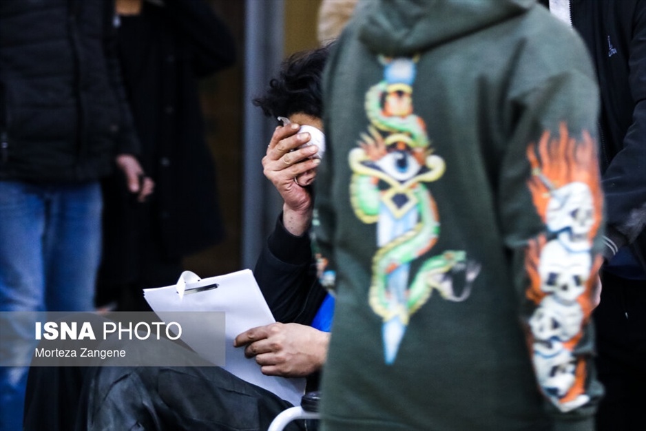 مصدومان چهارشنبه‌سوری - تهران