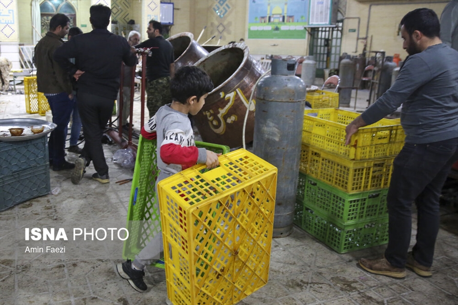 پخت سمنو در شیراز