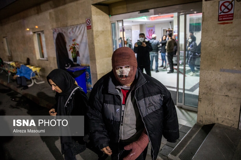 مصدومان چهارشنبه‌سوری - تهران