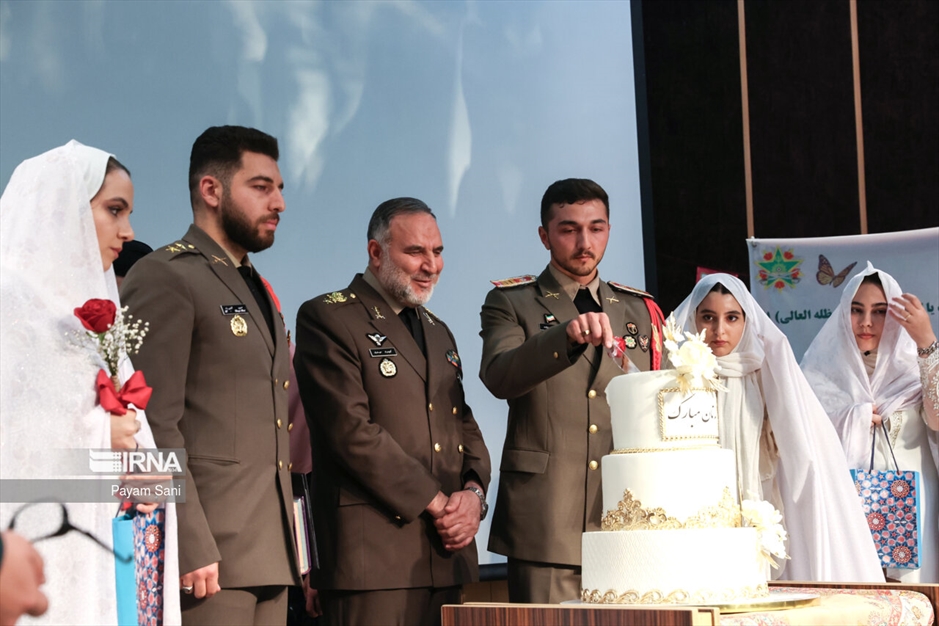 مراسم ازدواج دانشجویان دانشگاه افسری امام علی علیه‌السلام