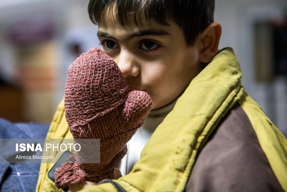 مصدومان چهارشنبه‌سوری - تهران