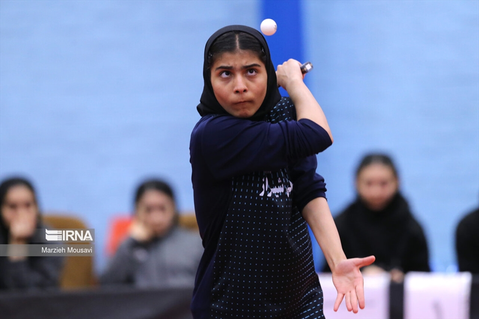 مرحله نهایی لیگ تنیس روی میز بانوان