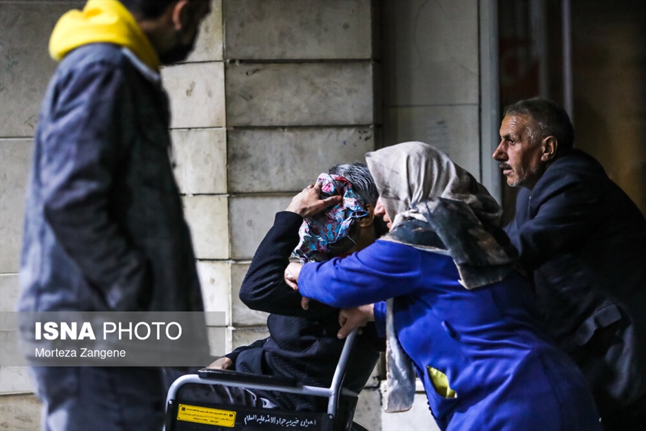 مصدومان چهارشنبه‌سوری - تهران