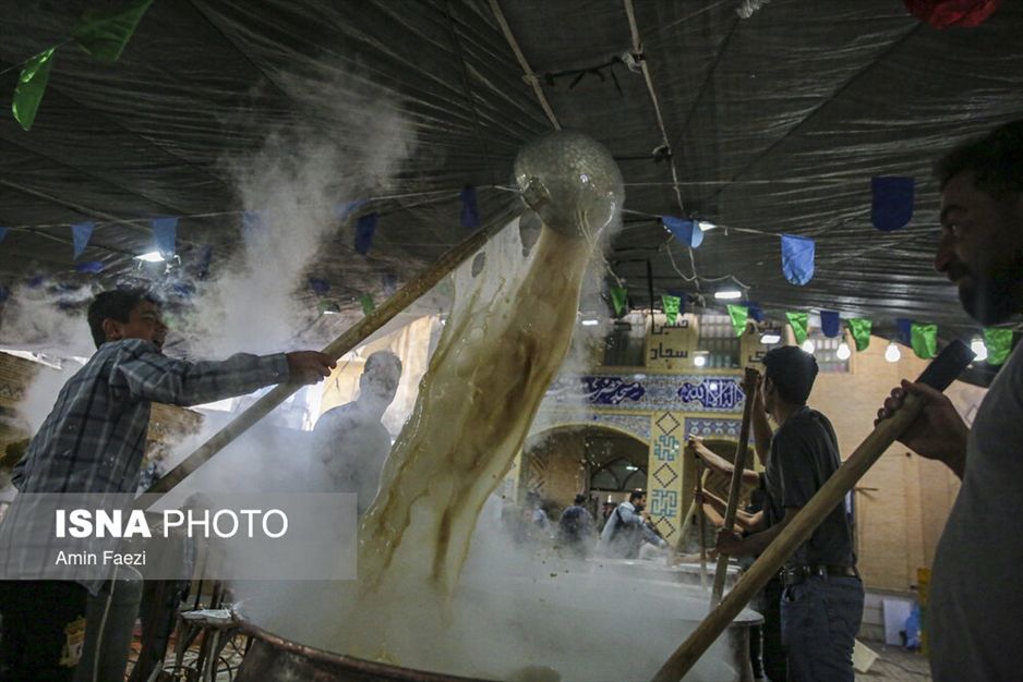 پخت سمنو در شیراز