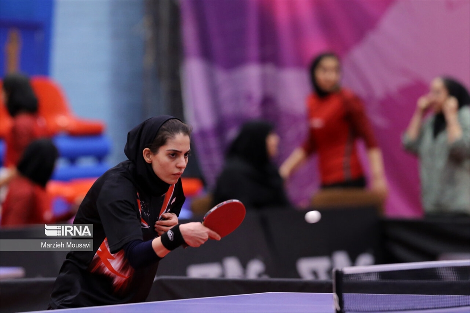 مرحله نهایی لیگ تنیس روی میز بانوان