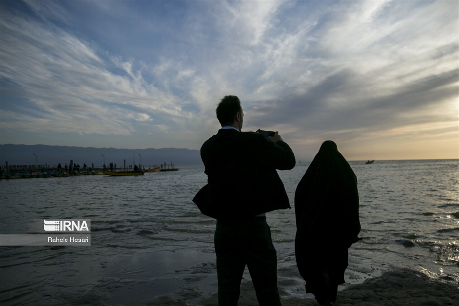 مسافران نوروز ۱۴۰۳ در بندر ترکمن