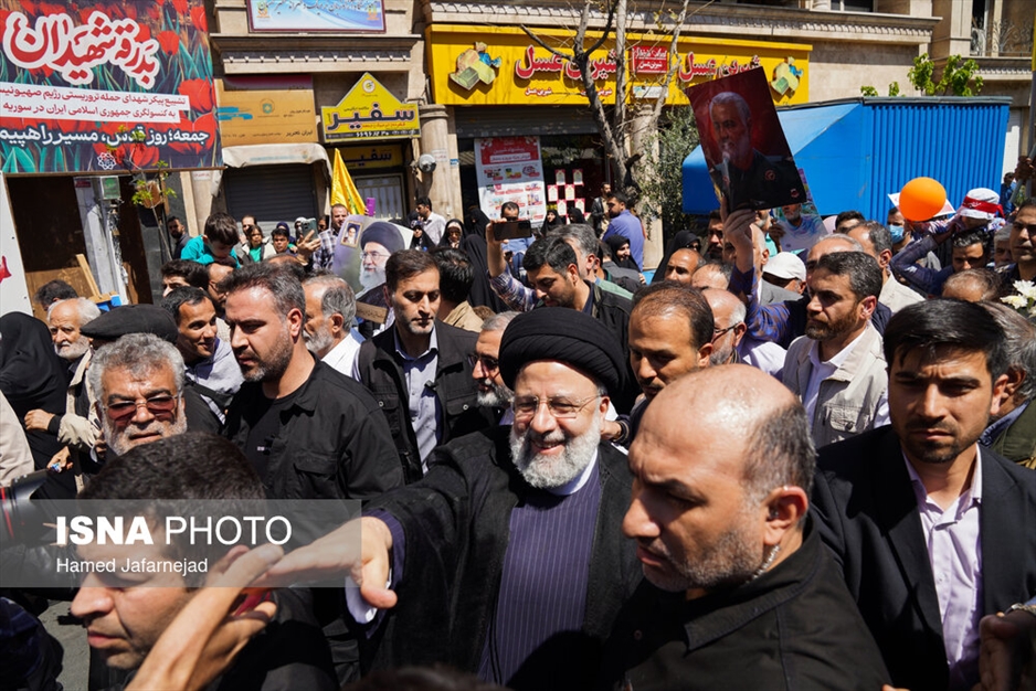 حضور شخصیت ها در راهپیمایی روز قدس
