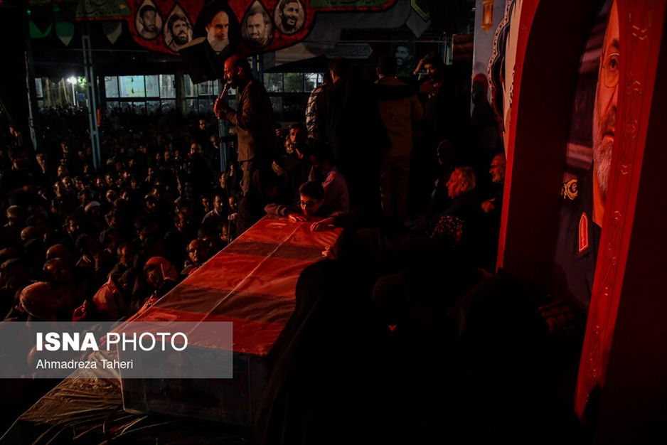 مراسم وداع با شهید والامقام زاهدی