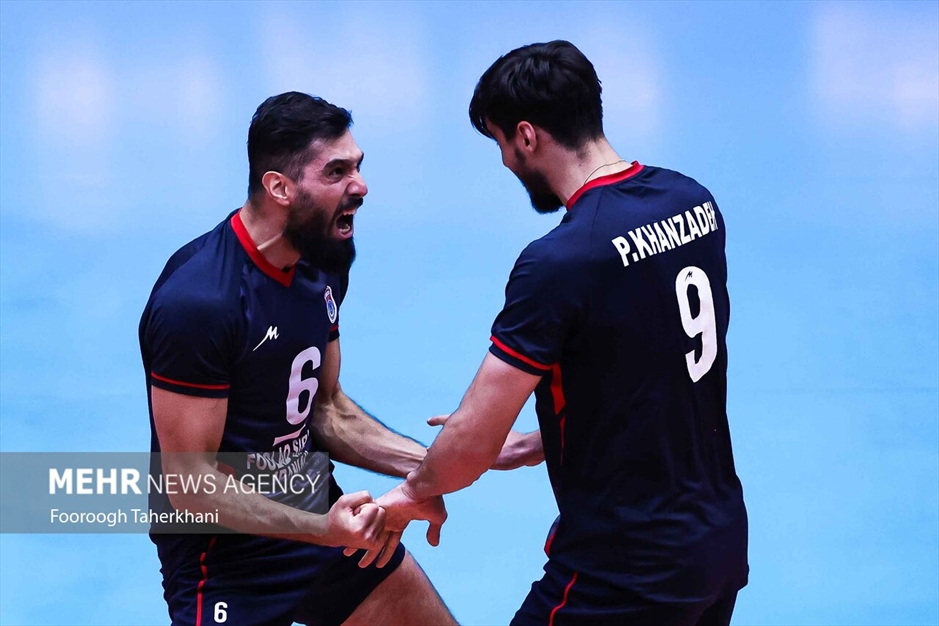 فینال لیگ برتر والیبال - شهداب و فولاد سیرجان