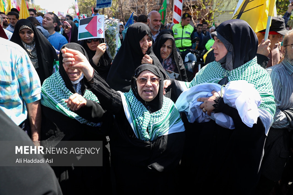 راهپیمایی روز جهانی قدس در تهران - ۳