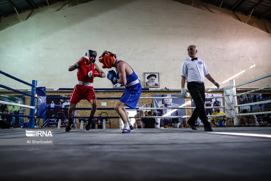 دیدار تدارکاتی تیم های ملی‌ بوکس ایران و روسیه