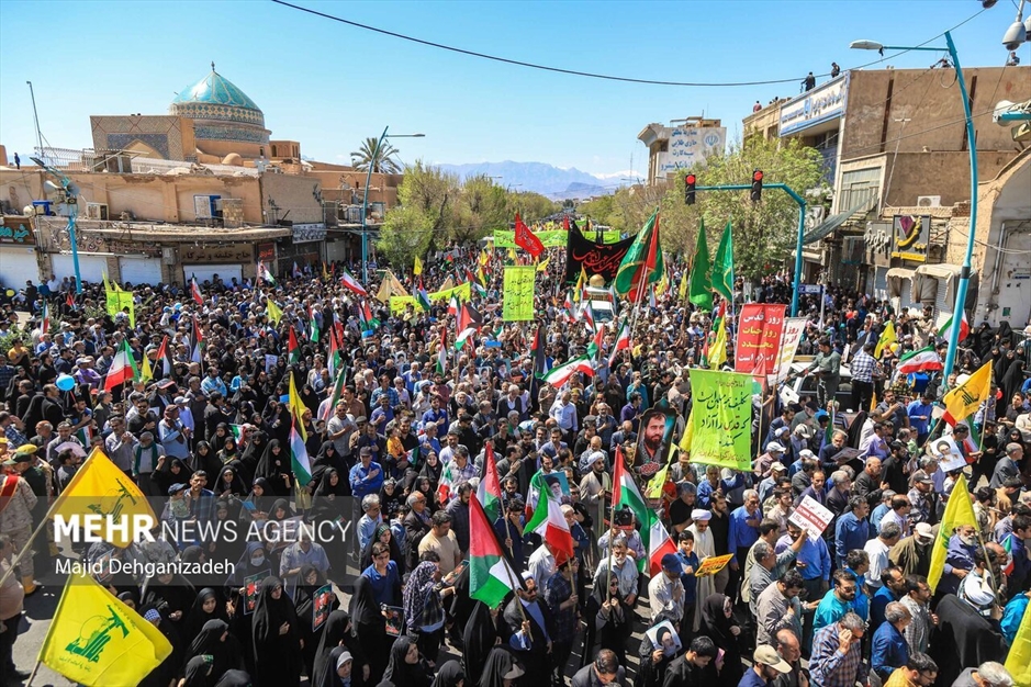 راهپیمایی روز جهانی قدس در سراسر ایران