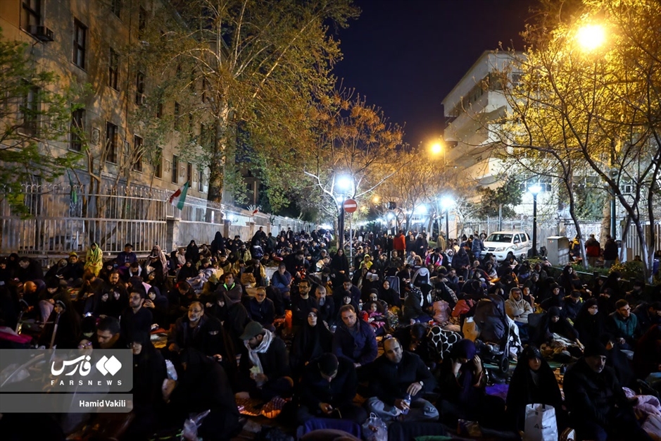 احیای شب بیست و یکم ماه رمضان در مسجد ارگ