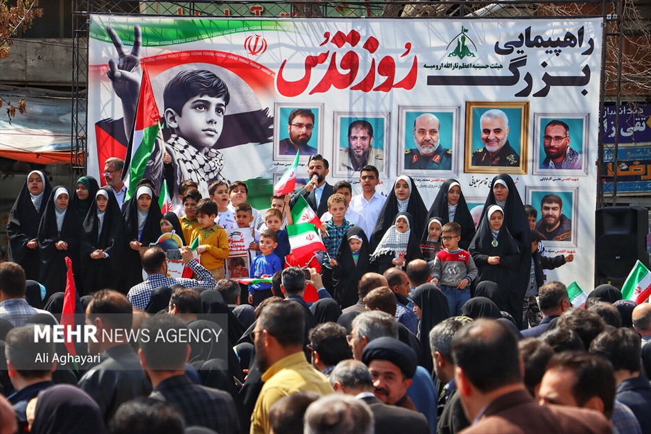 راهپیمایی روز جهانی قدس در سراسر ایران