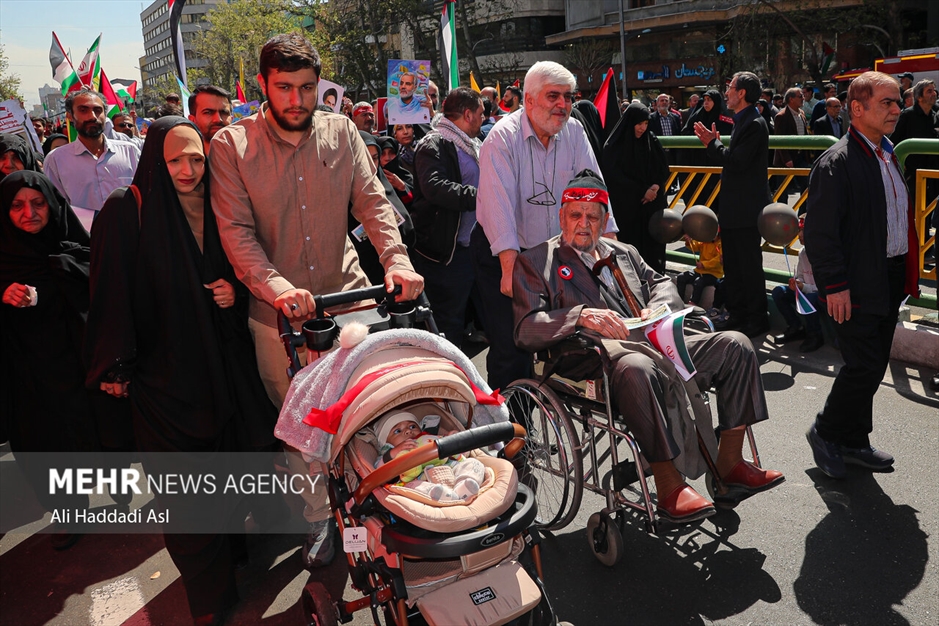 راهپیمایی روز جهانی قدس در تهران - ۳