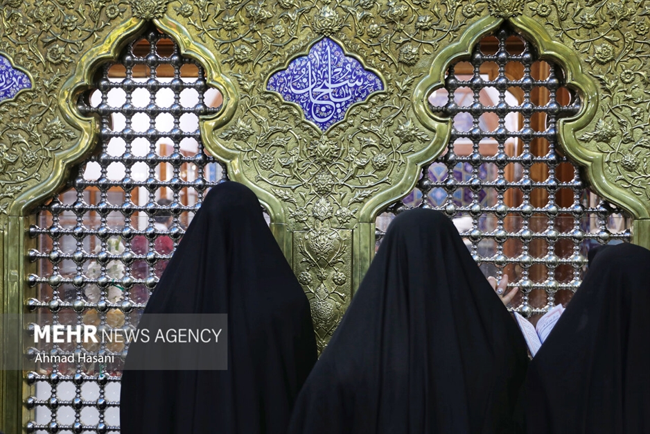 تحویل سال ۱۴۰۳ در حرم مطهر امام رضا (ع)