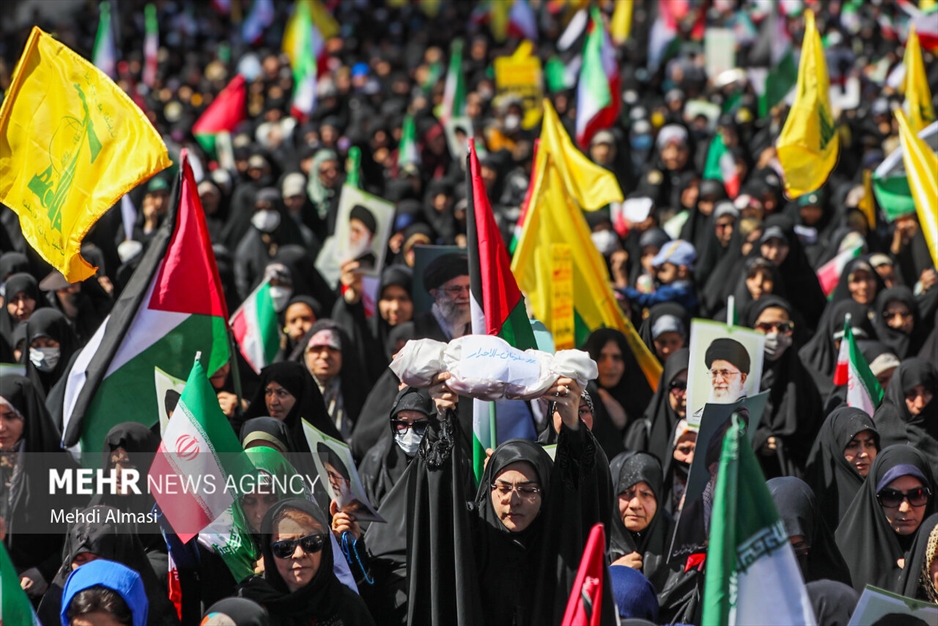 راهپیمایی روز جهانی قدس در سراسر ایران