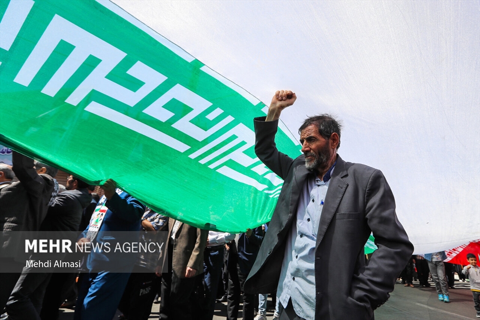 راهپیمایی روز جهانی قدس در سراسر ایران