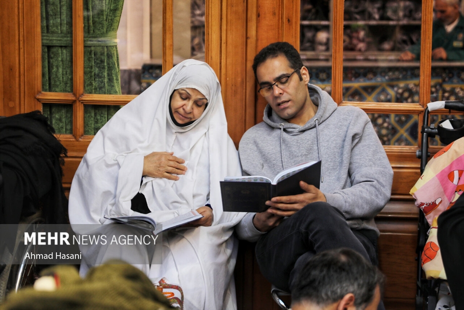 تحویل سال ۱۴۰۳ در حرم مطهر امام رضا (ع)