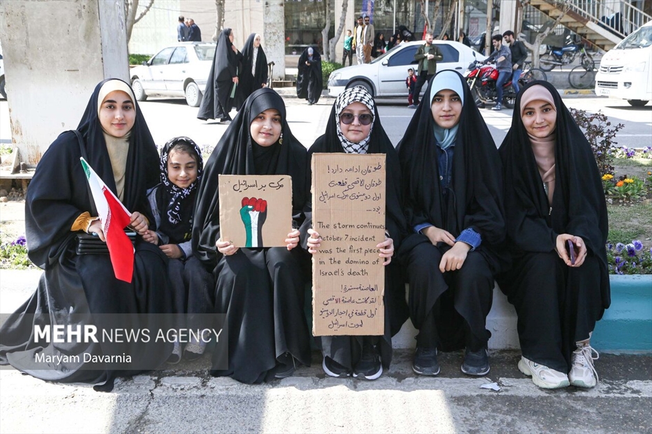 راهپیمایی روز جهانی قدس در سراسر ایران
