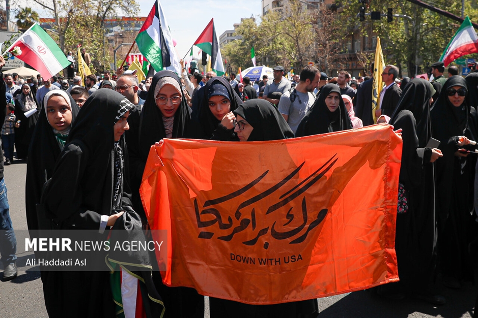 راهپیمایی روز جهانی قدس در تهران - ۳