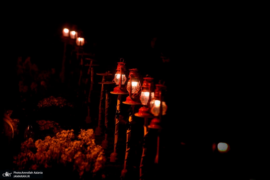 احیای شب بیست و یکم ماه مبارک رمضان در گلزار شهدای بهشت زهرا (س)
