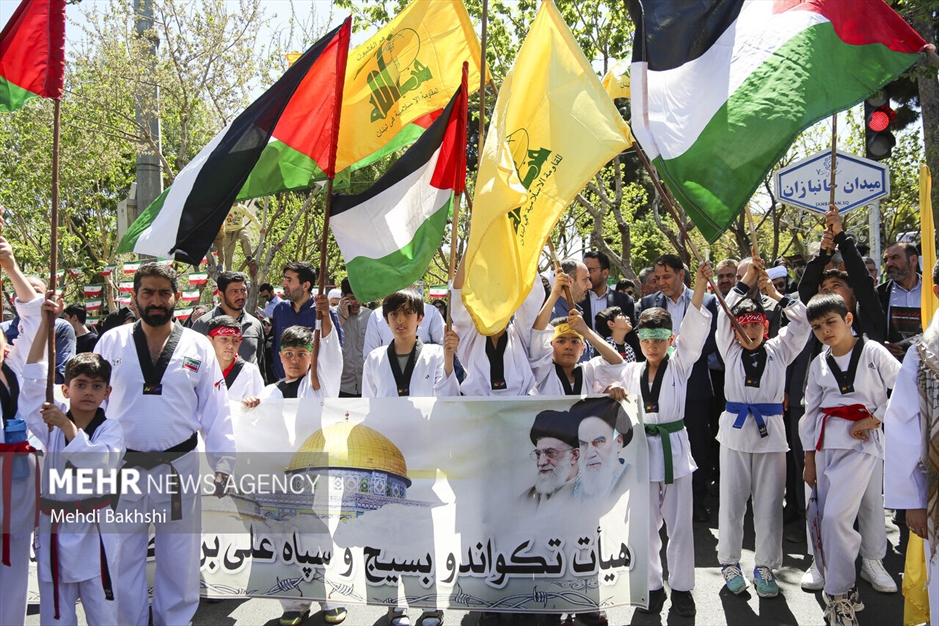 راهپیمایی روز جهانی قدس در سراسر ایران