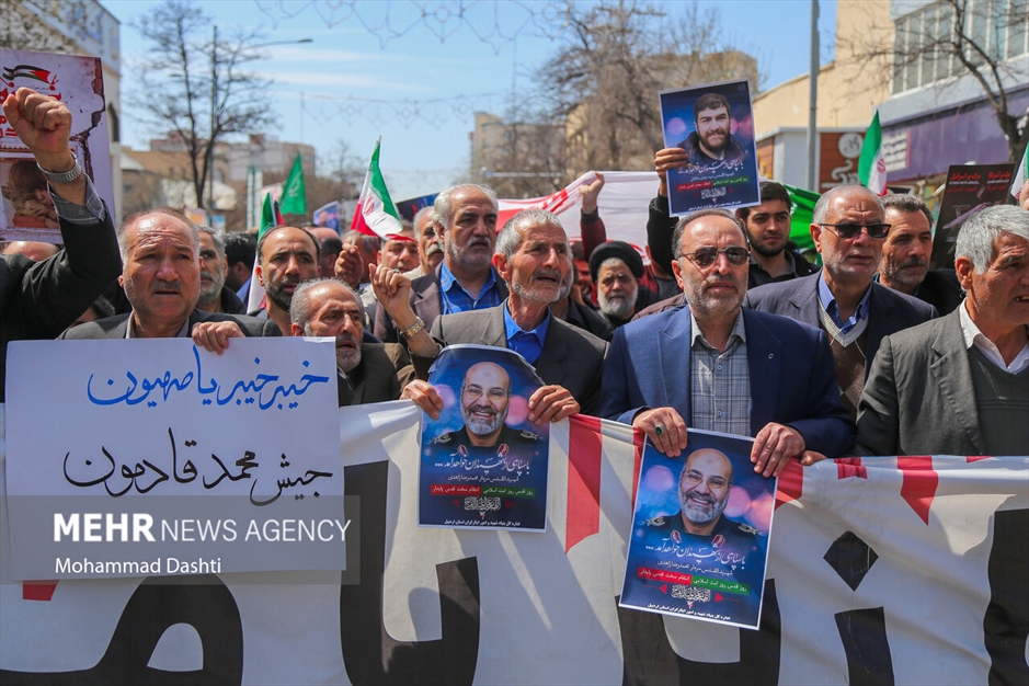 راهپیمایی روز جهانی قدس در سراسر ایران