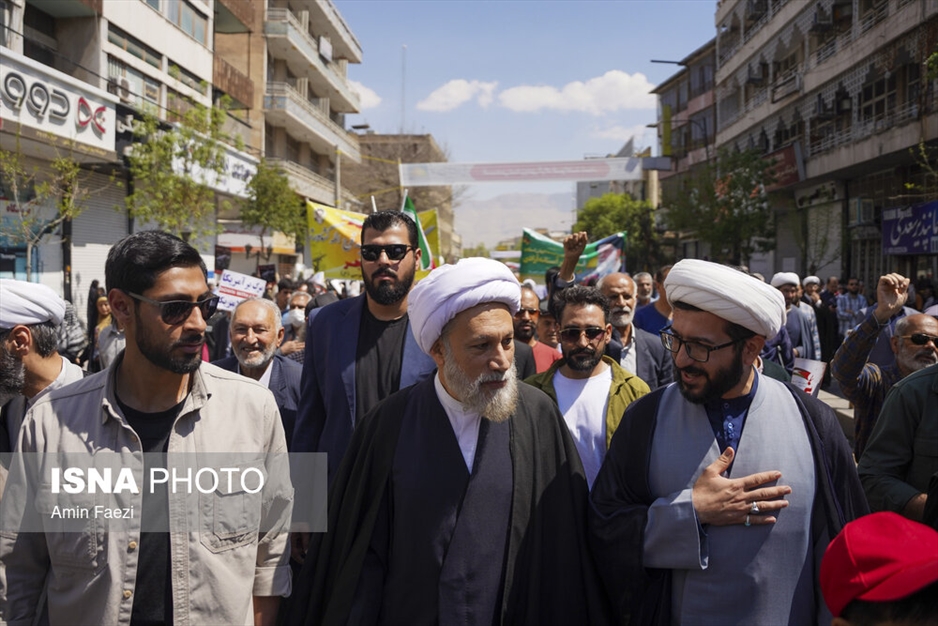 حضور شخصیت ها در راهپیمایی روز قدس