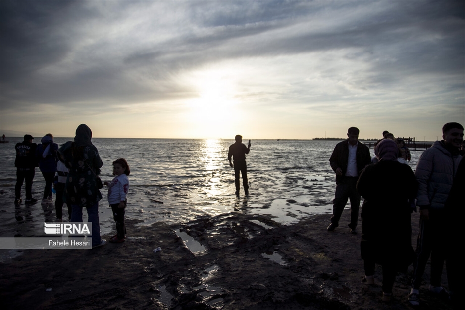 مسافران نوروز ۱۴۰۳ در بندر ترکمن
