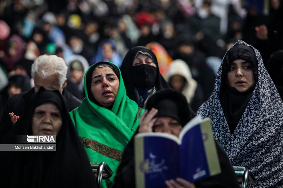 احیای شب نوزدهم رمضان- حرم امام رضا(ع)