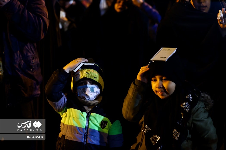 احیای شب بیست و یکم ماه رمضان در مسجد ارگ