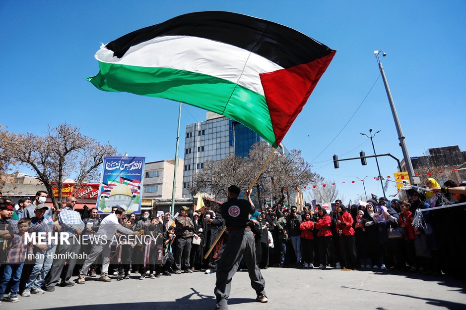 راهپیمایی روز جهانی قدس در سراسر ایران