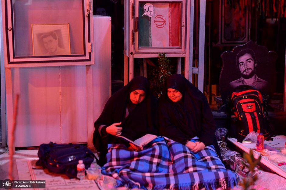 احیای شب بیست و یکم ماه مبارک رمضان در گلزار شهدای بهشت زهرا (س)