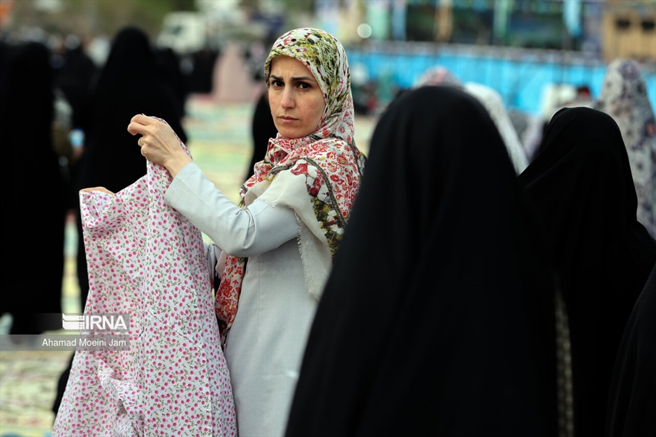 نماز عید فطر- حرم حضرت عبدالعظیم (ع)