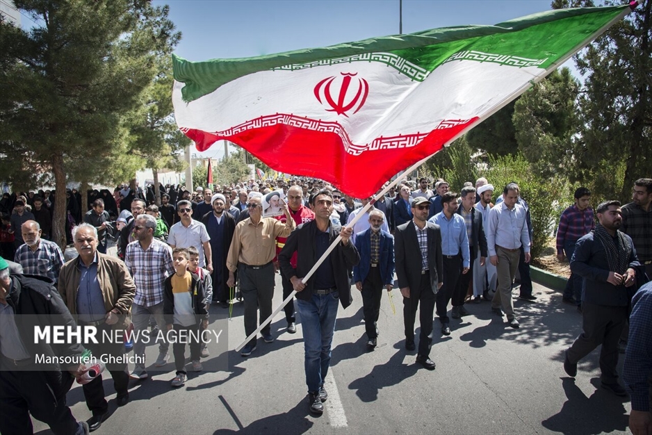 راهپیمایی روز جهانی قدس در سراسر ایران