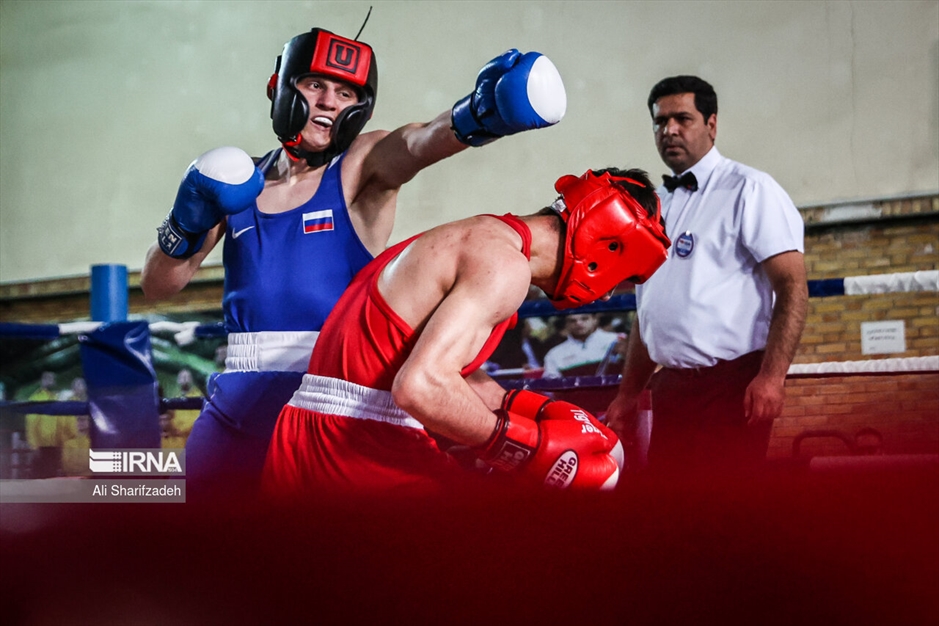 دیدار تدارکاتی تیم های ملی‌ بوکس ایران و روسیه