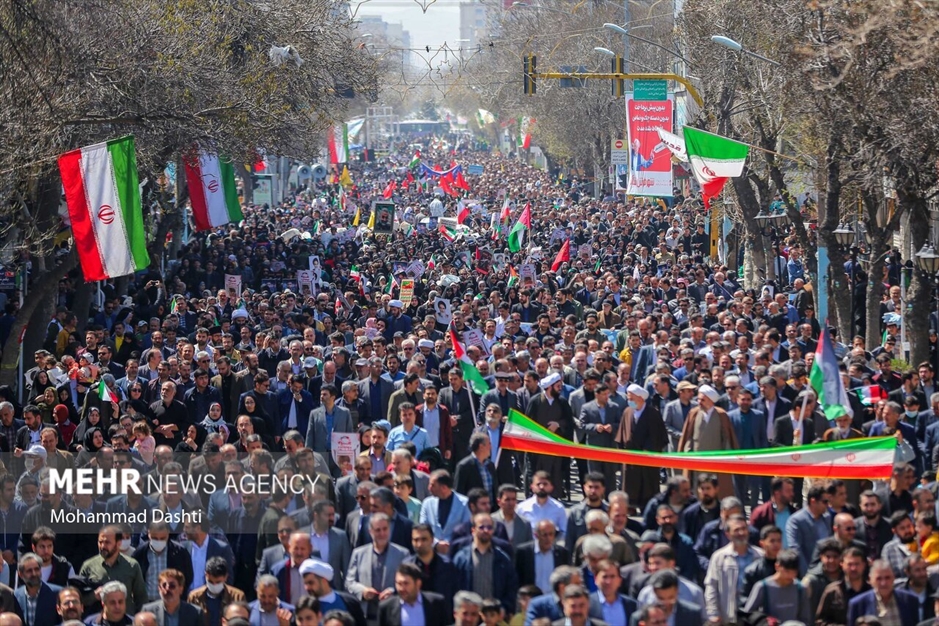راهپیمایی روز جهانی قدس در سراسر ایران