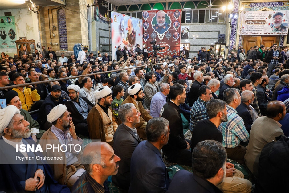 مراسم وداع با شهید والامقام زاهدی