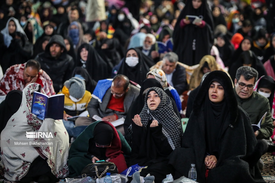 احیای شب نوزدهم رمضان- حرم امام رضا(ع)