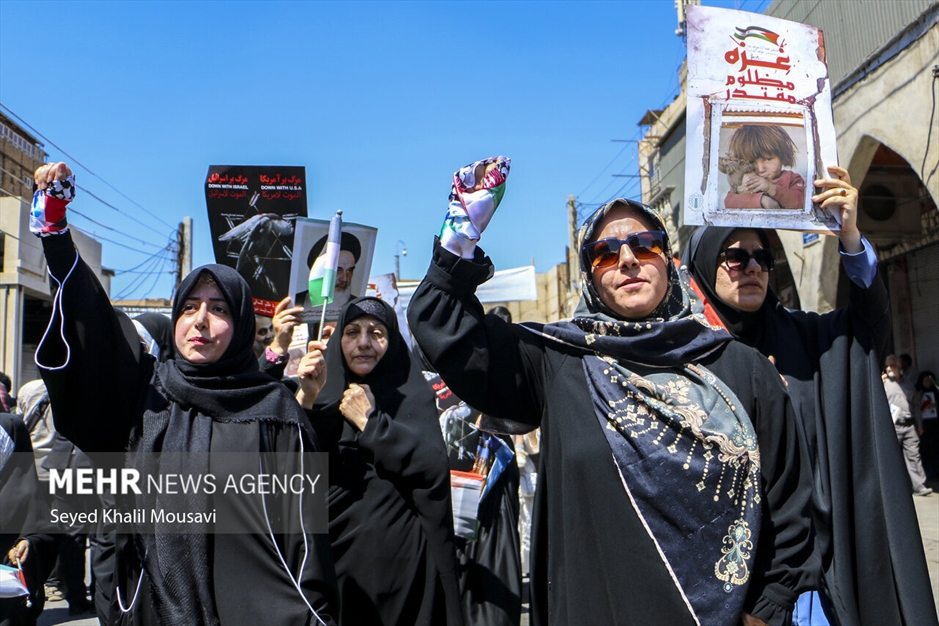راهپیمایی روز جهانی قدس در سراسر ایران