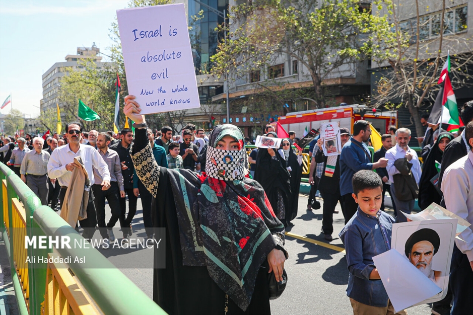 راهپیمایی روز جهانی قدس در تهران - ۳