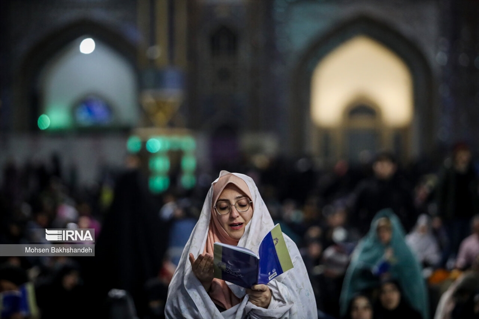 احیای شب نوزدهم رمضان- حرم امام رضا(ع)