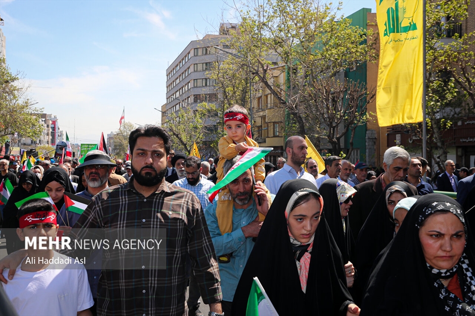 راهپیمایی روز جهانی قدس در تهران - ۳