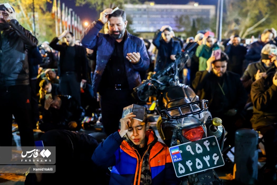 احیای شب بیست و یکم ماه رمضان در مسجد ارگ