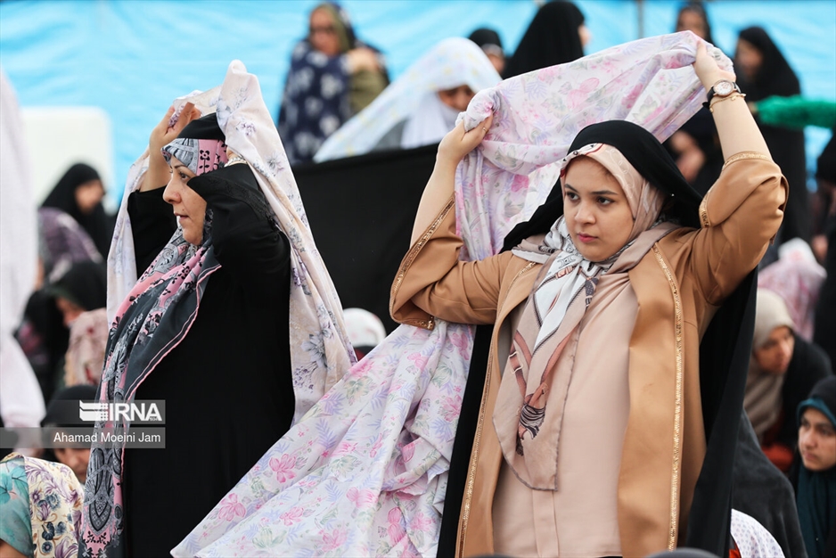 نماز عید فطر- حرم حضرت عبدالعظیم (ع)